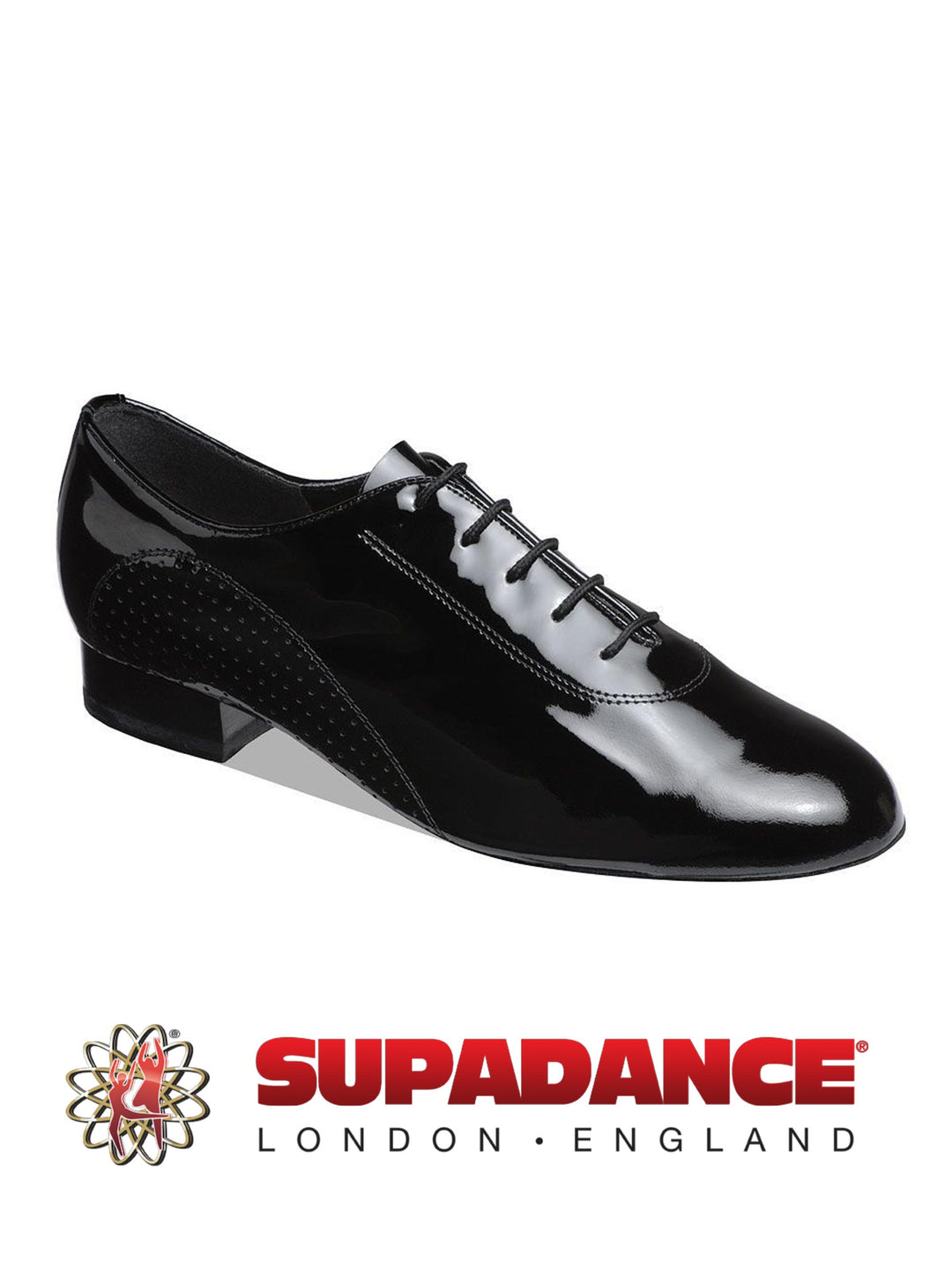 Supadance 5200 - Black Patent WIDE FITTING